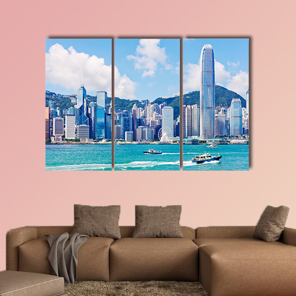 Hong Kong Multi panel canvas wall art