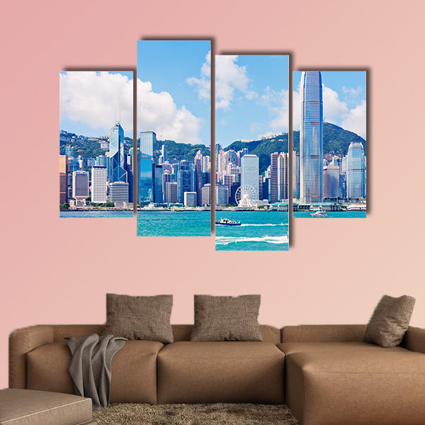 Hong Kong Multi panel canvas wall art