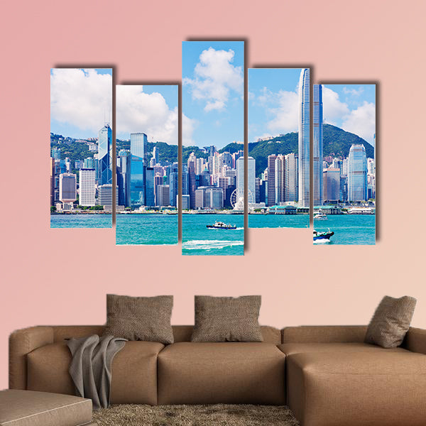 Hong Kong Multi panel canvas wall art