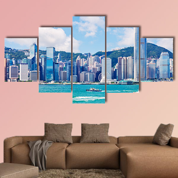 Hong Kong Multi panel canvas wall art