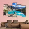 Beautiful Moraine Lake in Banff National park, Canada Multi panel canvas wall art