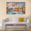 Beautiful view of traditional Gondola multi panel canvas wall art