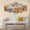 Beautiful view of traditional Gondola multi panel canvas wall art