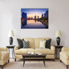 Songdo Central Park in Songdo Multi panel canvas wall art