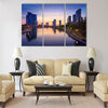 Songdo Central Park in Songdo Multi panel canvas wall art