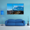 The Cotopaxi Volcano eruption for several days multi panel canvas wall art