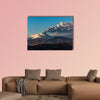 Cotopaxi volcano eruption seen from Quito, Ecuador multi panel canvas wall art