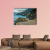 Road along Lake Wakatipu, Queenstown, New Zealand canvas wall art