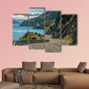 Road along Lake Wakatipu, Queenstown, New Zealand multi panel canvas wall art