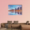 Paris skyline cityscape Multi panel canvas wall art