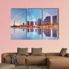 Paris skyline cityscape Multi panel canvas wall art