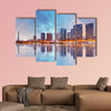 Paris skyline cityscape Multi panel canvas wall art