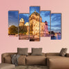 Berliner dom, Berlin cathedral at night, Germany multi panel canvas wall art