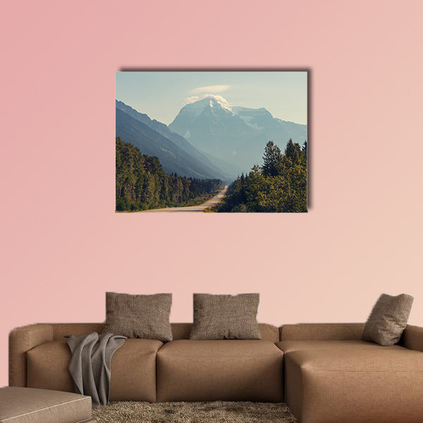 Mount Robson, British Columbia, Canada multi panel canvas wall art