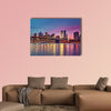 Manhattan at dusk, New York City multi panel canvas wall art