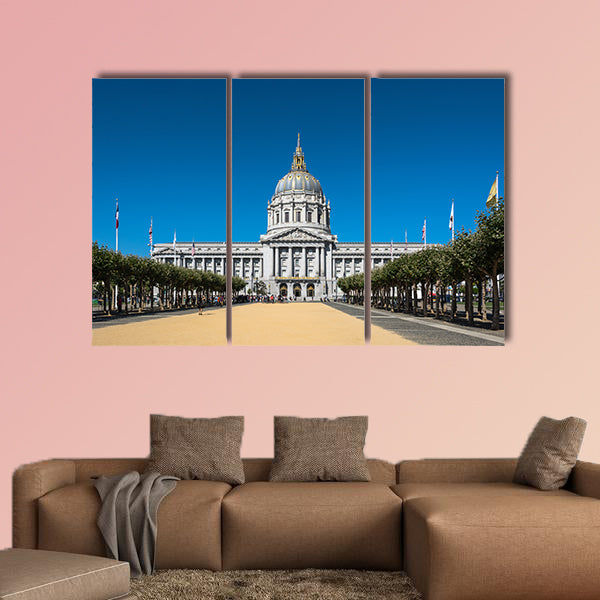 San Francisco's City Hall, California Multi panel canvas wall art