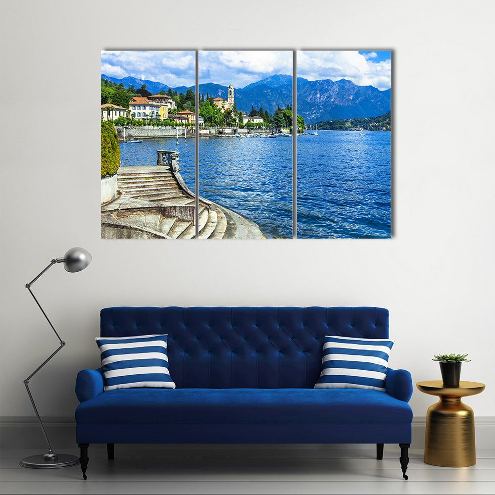 Scenic Lago di Como - northern Italy multi panel canvas wall art