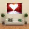 Road to love multi panel canvas wall art