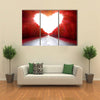 Road to love multi panel canvas wall art