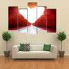 Road to love multi panel canvas wall art