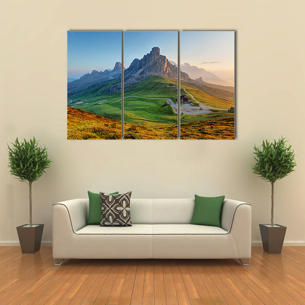 Dolomites landscape multi panel canvas wall art