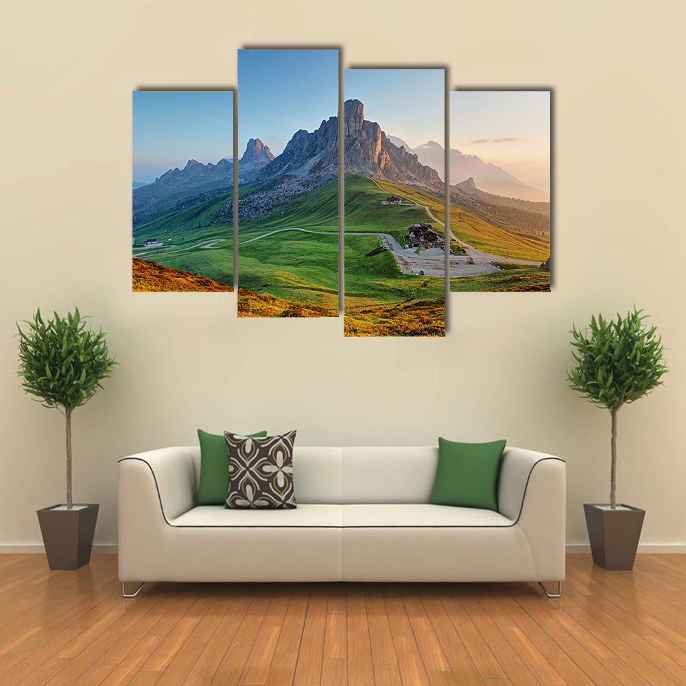 Dolomites landscape multi panel canvas wall art