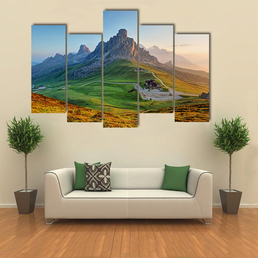 Dolomites landscape multi panel canvas wall art