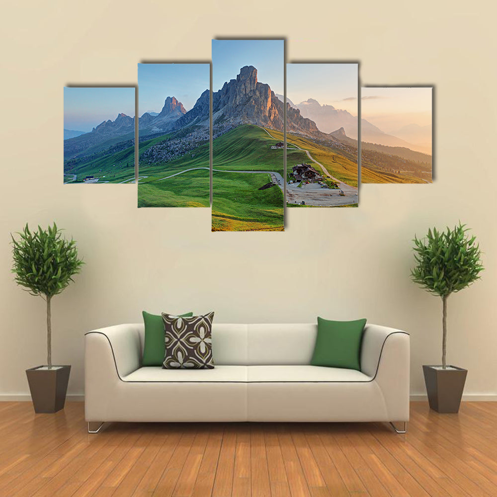 Dolomites landscape multi panel canvas wall art