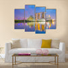 Singapore cityscapes at twilight, Multi Panel Canvas Wall Art