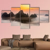 Guilin, China Karst Mountains multi panel canvas wall art