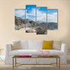 View Of Al-Hada Mountains In Mecca, Saudi Arabia, Multi Panel Canvas Wall Art