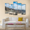 View Of Al-Hada Mountains In Mecca, Saudi Arabia, Multi Panel Canvas Wall Art