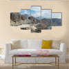 View Of Al-Hada Mountains In Mecca, Saudi Arabia, Multi Panel Canvas Wall Art