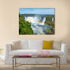 Iguazu Falls, on the border of Argentina, Brazil and Paraguay Multi panel canvas wall art