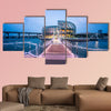 Traveling Asia City, South Korea multi panel canvas wall art