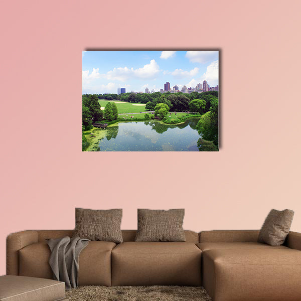 New York Central Park views from Belveder, United States multi panel canvas wall art