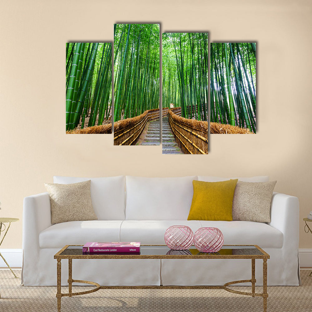 Path to bamboo forest, Arashiyama, Kyoto, Japan, Wall Art