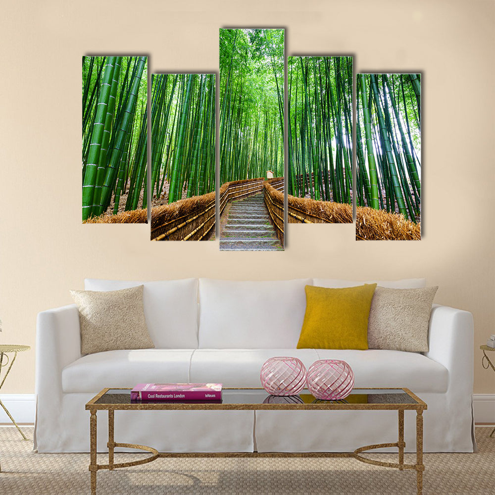 Path to bamboo forest, Arashiyama, Kyoto, Japan, Wall Art