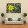 Beautiful Sun Flower In A Rainy Weather, Multi Panel Wall Art