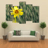 Beautiful Sun Flower In A Rainy Weather, Multi Panel Wall Art