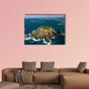 View of the Cavalli islands, Bay of Islands, New Zealand multi panel canvas wall art