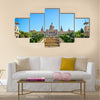 On Sunny Day with Clear Blue SkyExterior of Palau Nacional on Montjuic Hill in Barcelona, Spainmulti panel canvas wall art