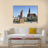 Christ Church, famous Lutheran church landmark in Windhoek, Namibia Multi panel canvas wall art