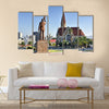 Christ Church, famous Lutheran church landmark in Windhoek, Namibia Multi panel canvas wall art