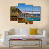 American road, Pacific Coast Highway One in California, Big Sur Multi Panel Canvas Wall Art