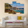 American road, Pacific Coast Highway One in California, Big Sur Multi Panel Canvas Wall Art