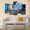 Digital layer effect as business strategy concept Multi panel canvas wall art