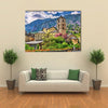 Sant Esteve church in Andorra Multi panel canvas wall art