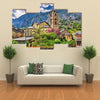 Sant Esteve church in Andorra Multi panel canvas wall art