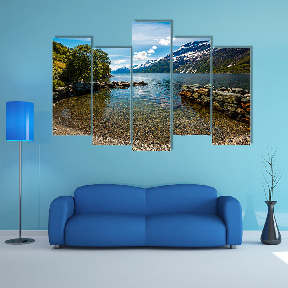 Beautiful Nature Norway natural landscape multi panel canvas wall art